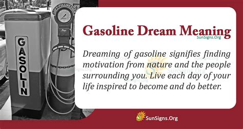  Gasoline Dreams: Insights into our Relationship with Power and Control