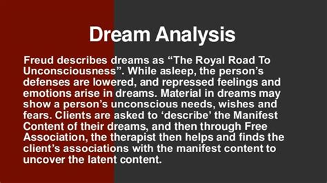  Insights from Freud: Analyzing the Symbolism of Locked-In Dreams 
