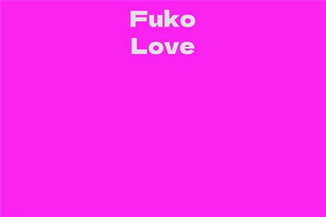  Introducing Fuko Love: A Rising Star 