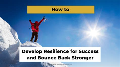  Resilience: Achieving Success by Bouncing Back from Past Challenges 