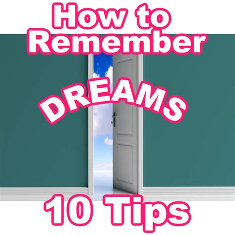  Techniques to Improve Dream Recall and Interpretation 