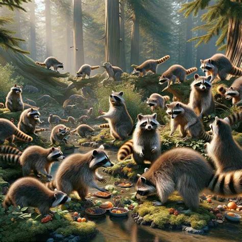 A Deeper Look into Social Structures: The Intriguing World of Raccoon Communities