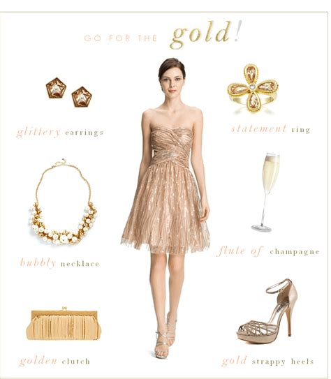 Accessorizing with Confidence: Matching Jewelry and Shoes with a Luminous Gold Gown