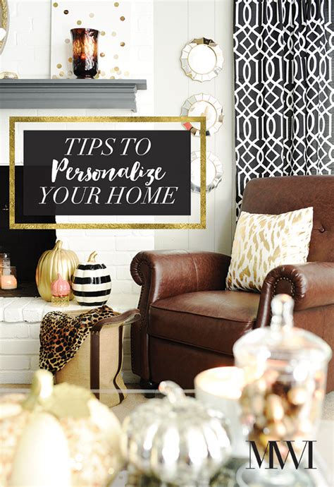 Adding the Finishing Flourish: Tips for Personalizing Your New Abode