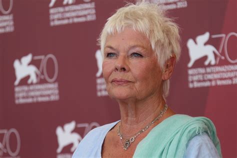 Admiring the Timeless Elegance of Judi Dench