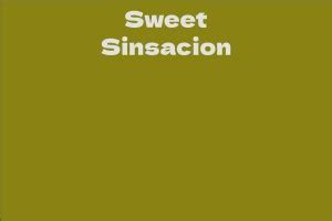 All About Sweet Sinsacion