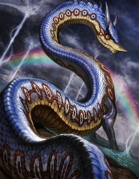 An Ancient Mythology: Serpents in Aquatic Environments as a Symbol of Metamorphosis