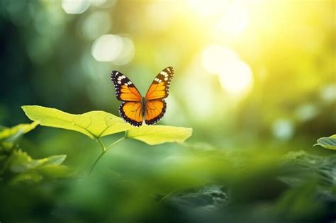 An Encounter with Nature's Mesmerizing Choreography: Butterflies in Flight