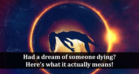 Analyzing Dreams of Death: Interpreting Their True Significance