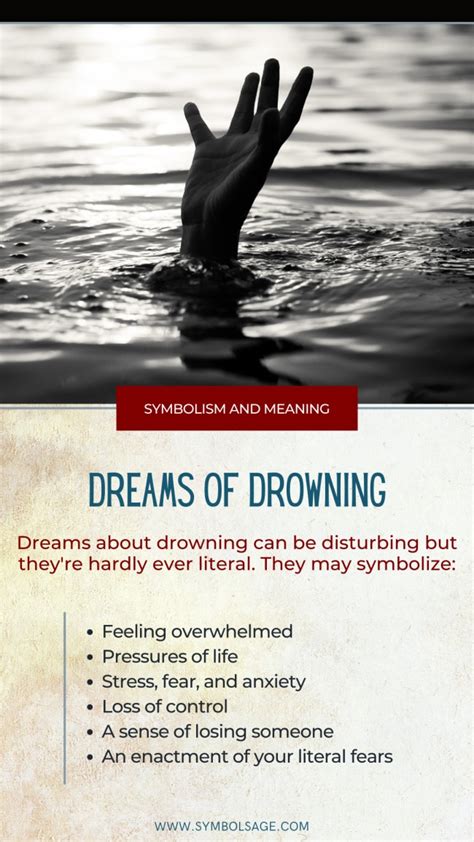 Analyzing the Symbolic Implications of Dreams about Drowning