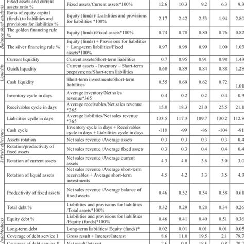 Assessing the Fortune: Financial Status