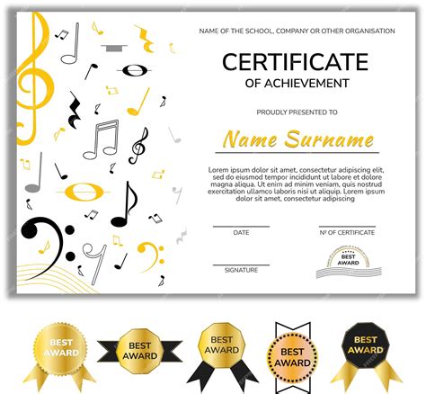 Awards and Achievements in Music