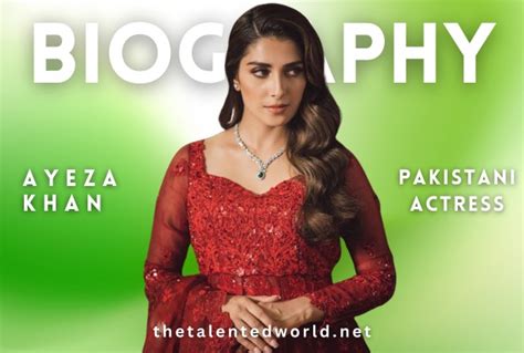 Ayeza Khan Biography: Early Life and Career