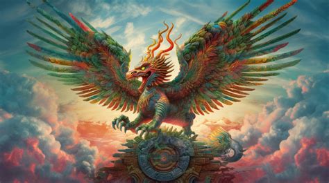 Aztec Sun Deity: Quetzalcoatl, the Divine Feathered Serpent