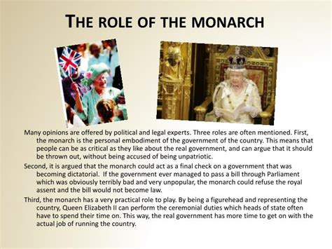 Behind the Scenes: The Duties and Responsibilities of Monarchy