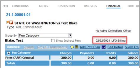 Blake's Financial Status