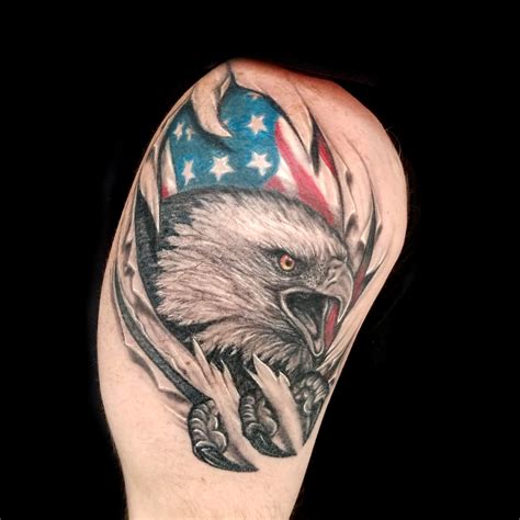 Blue Eagle Tattoos: A Testament of Personal Liberty
