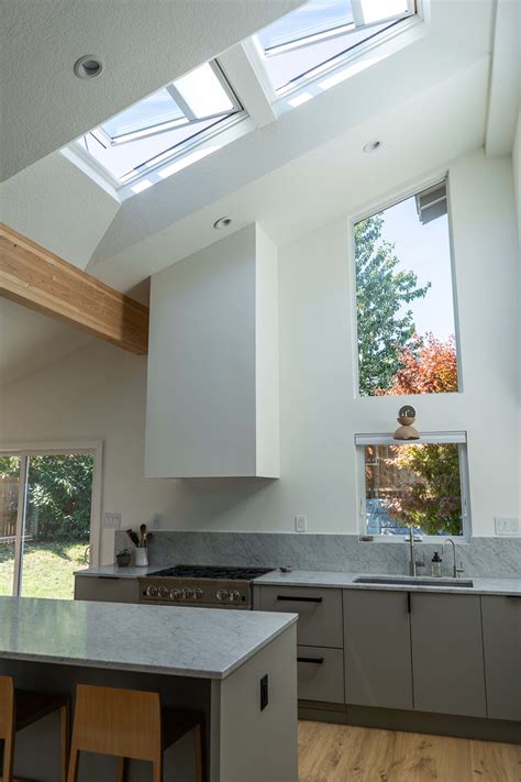 Bring Light and Airiness: Incorporating Skylights with High Ceilings