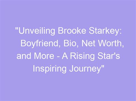 Brooke Babes: A Rising Star's Journey