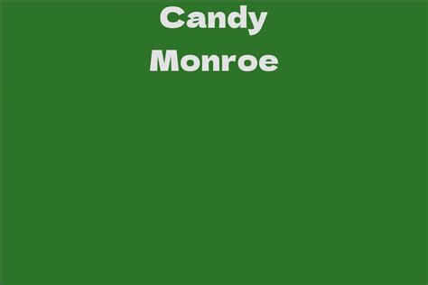 Candy Monroe's Net Worth