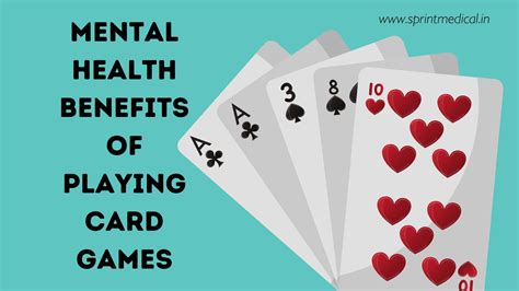 Card Games and Mental Health: The Benefits of Playing