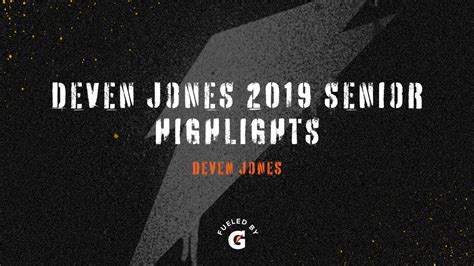 Career Achievements of Deven Jones