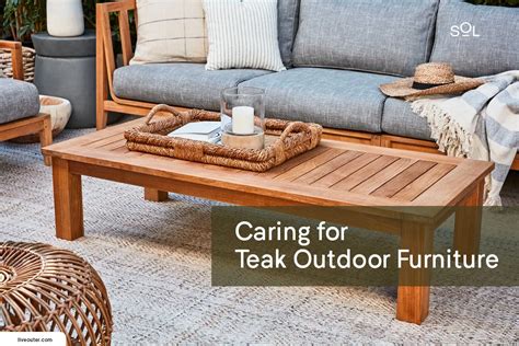 Caring for and preserving outdoor furniture