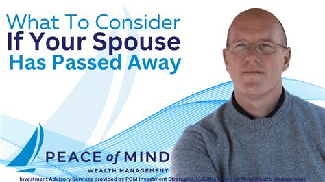 Coping Strategies for Dealing with a Vision of a Beloved Spouse who has Passed Away