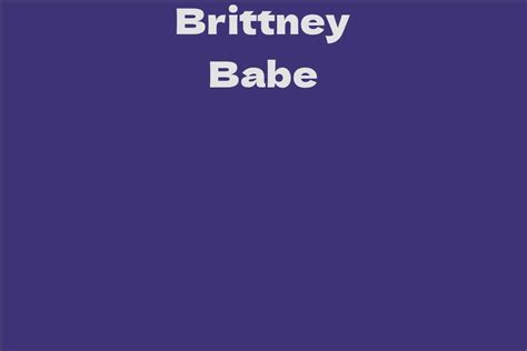 Counting the Coins: Brittney Babe's Net Worth