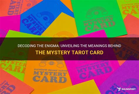 Cracking the Enigma: Decoding the Meaning Behind the Mysterious Shadow