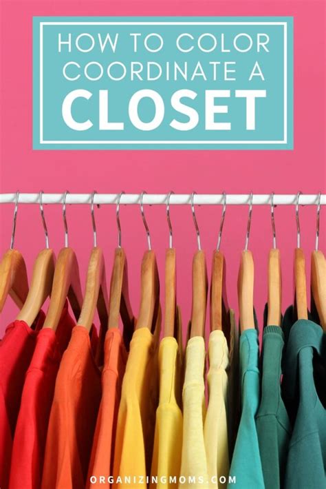 Creating an Efficient Color-Coding System for your Wardrobe