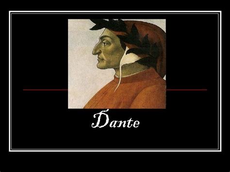 Dante Alighieri: The Early Years