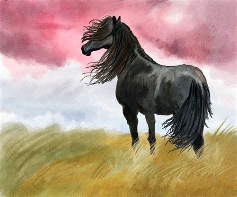 Dark Horses in Literature and Art