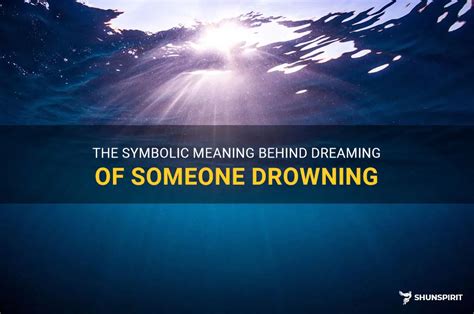 Deciphering the Symbolic Meanings of a Drowning Persona