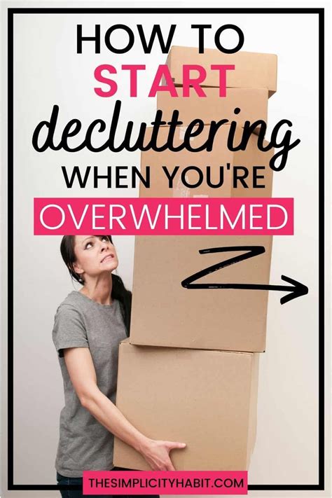 Decluttering - Clearing Out the Mess