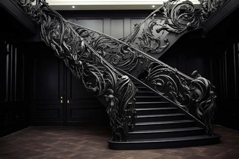 Decoding the Intricate Symbolism of Enigmatic Ebony Staircases in Lucid Reveries