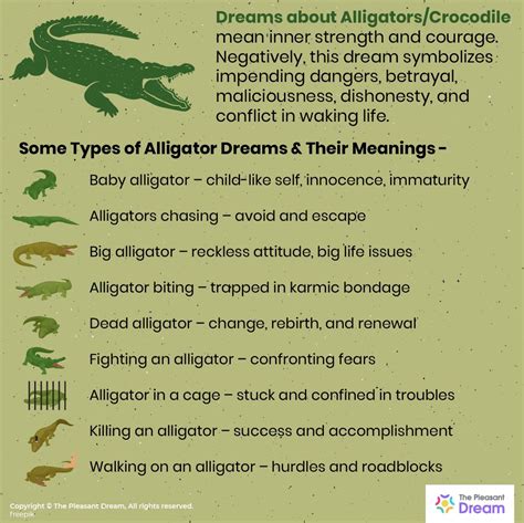 Decoding the Symbolic Meanings and Potential Interpretations of Alligator Bites in Dreams
