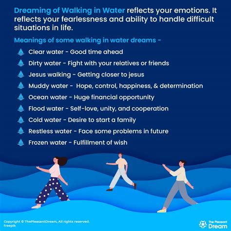 Decoding the Symbolic Significance of Walking on Water in Dreams