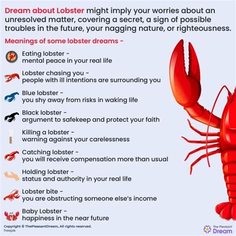 Decoding the Veiled Meanings: Deciphering the Significance of Crustaceans in Dreams