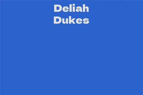 Delilah Dukes Net Worth: Financial Success and Investments