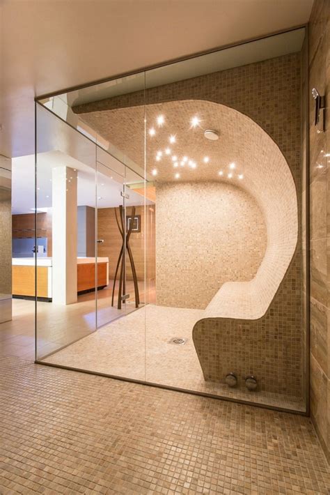 Design Ideas for an Opulent Steam Room Experience