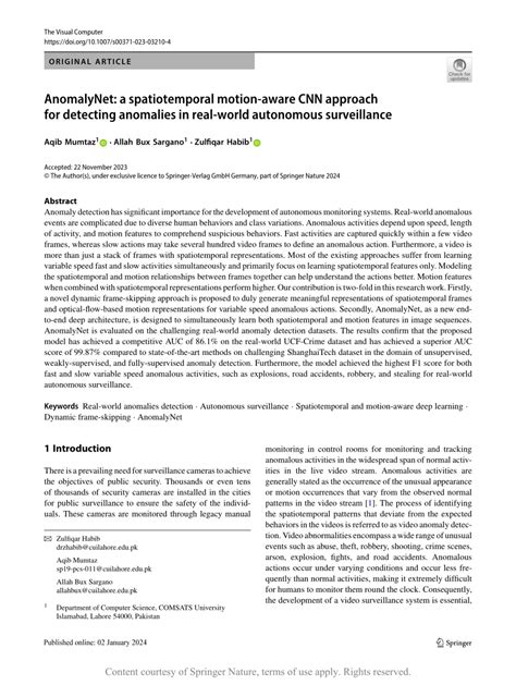 Detecting Anomalies: Exploring the Phenomenon of Autonomous Object Movement