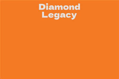 Diamond Legacy's Influence on the Field