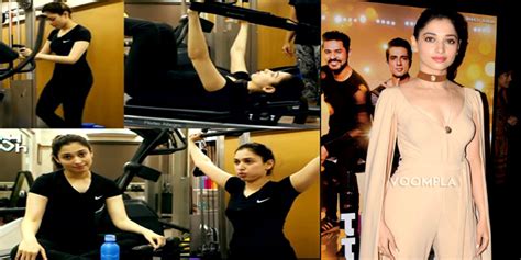 Discover Tamannaah's Exercise Regimen