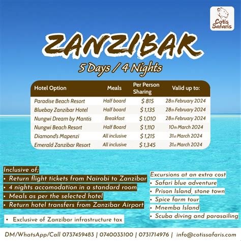 Discover the Enchanting Shores of Zanzibar