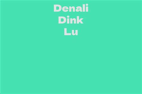 Discover the Number of Years Dink Lu Has Lived