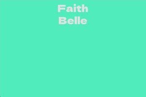 Discovering Faith Belle's Impressive Wealth