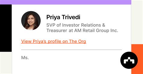 Discovering Priya Trivedi's Financial Achievements