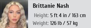 Discovering the Height of Brittanie Nash