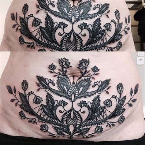 Diverse Styles of Abdominal Art: From Delicate to Bold